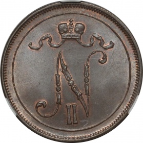 ������� ��������� 10 ����� 1914 ����. � ����� CPRC MS63BN